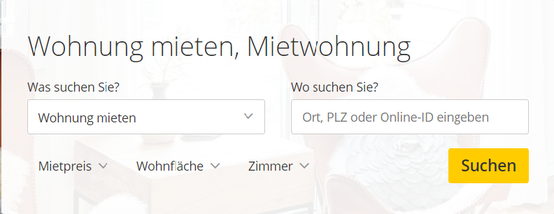 najam stana u Njemačkoj preko interneta 